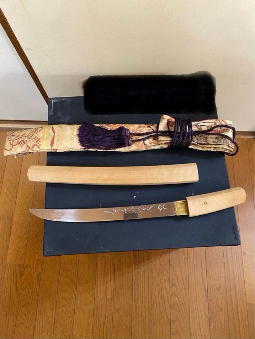 脇差　白木拵　模造刀