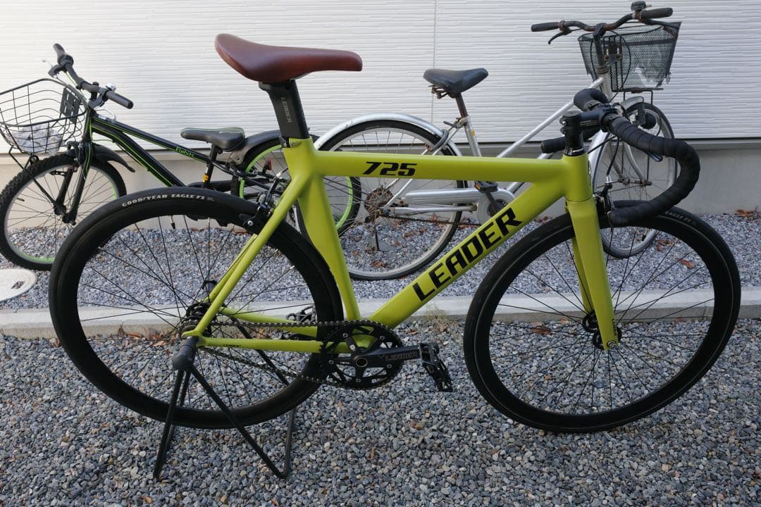 leader リーダーバイク 725TR イエロー Mサイズ 25周年 現行