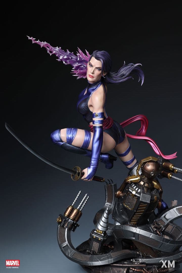 XMスタジオ　サイロック スタチュー　マーベル　MARVEL psylocke