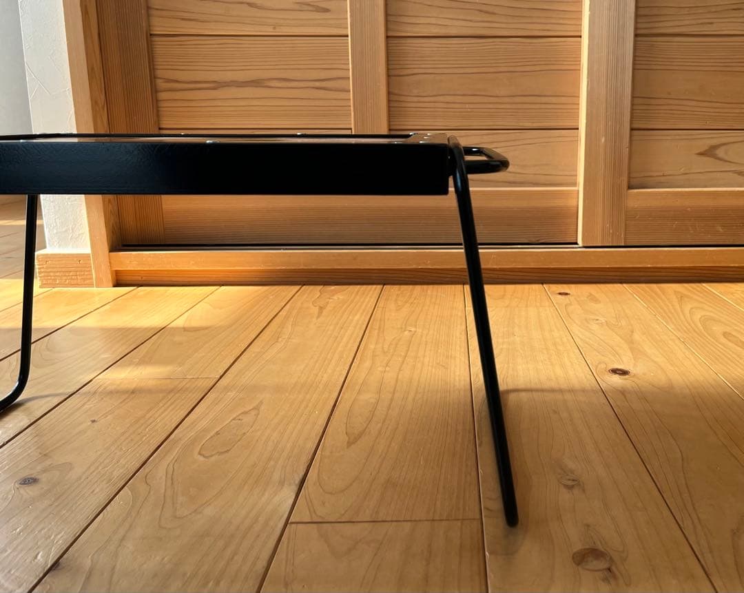 アイアンテーブル　アウトドア　キャンプ　天然木　BBQ ハンドメイド