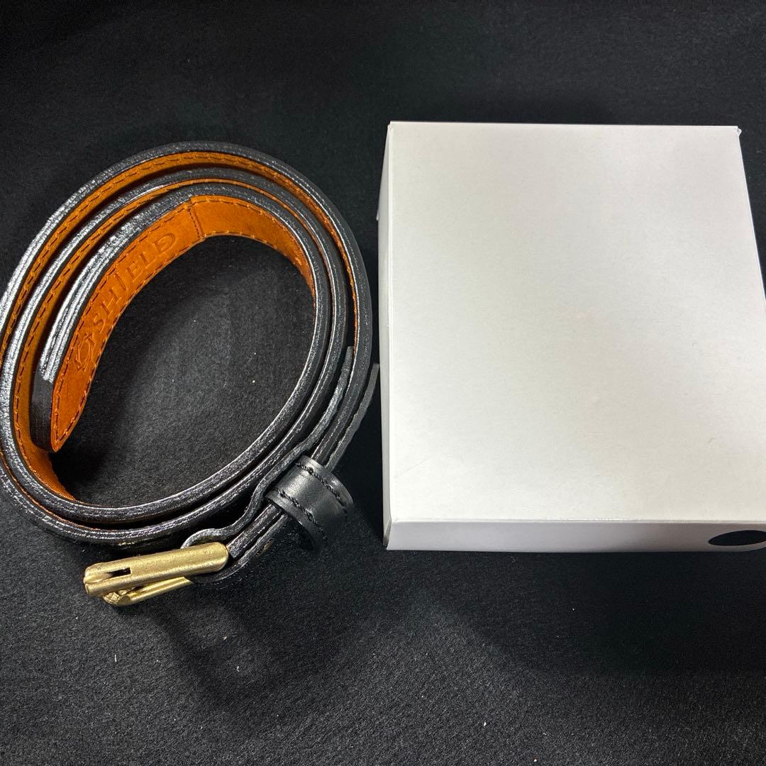 田村装備開発　QDLB《Quick draw leather belt》、黒