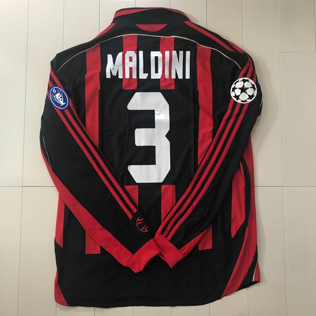 ★新品★ミラン　ユニフォーム　サイズＬ　マルディーニ選手