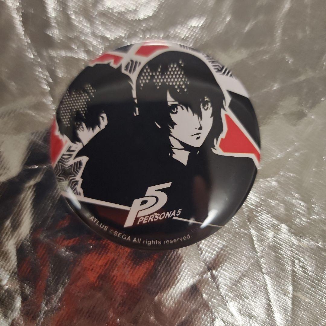 ペルソナ5 明智吾郎 主人公 コープ缶バッジ