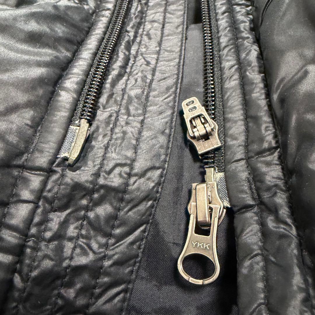 ナイキ ダウンコート ベンチコート フード付き ブラック XL 大きいサイズ