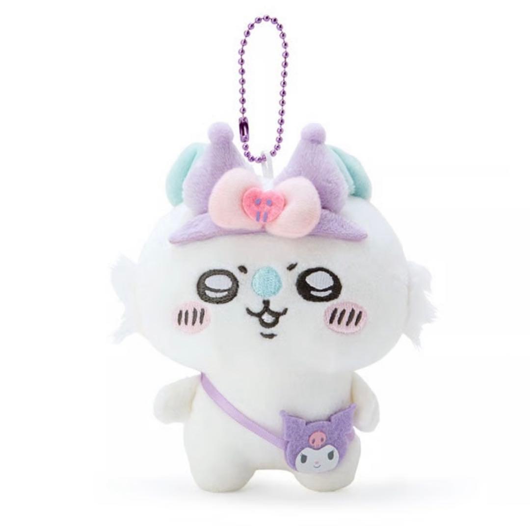 ちいかわ　サンリオキャラクターズ　マスコット　モモンガ×クロミ