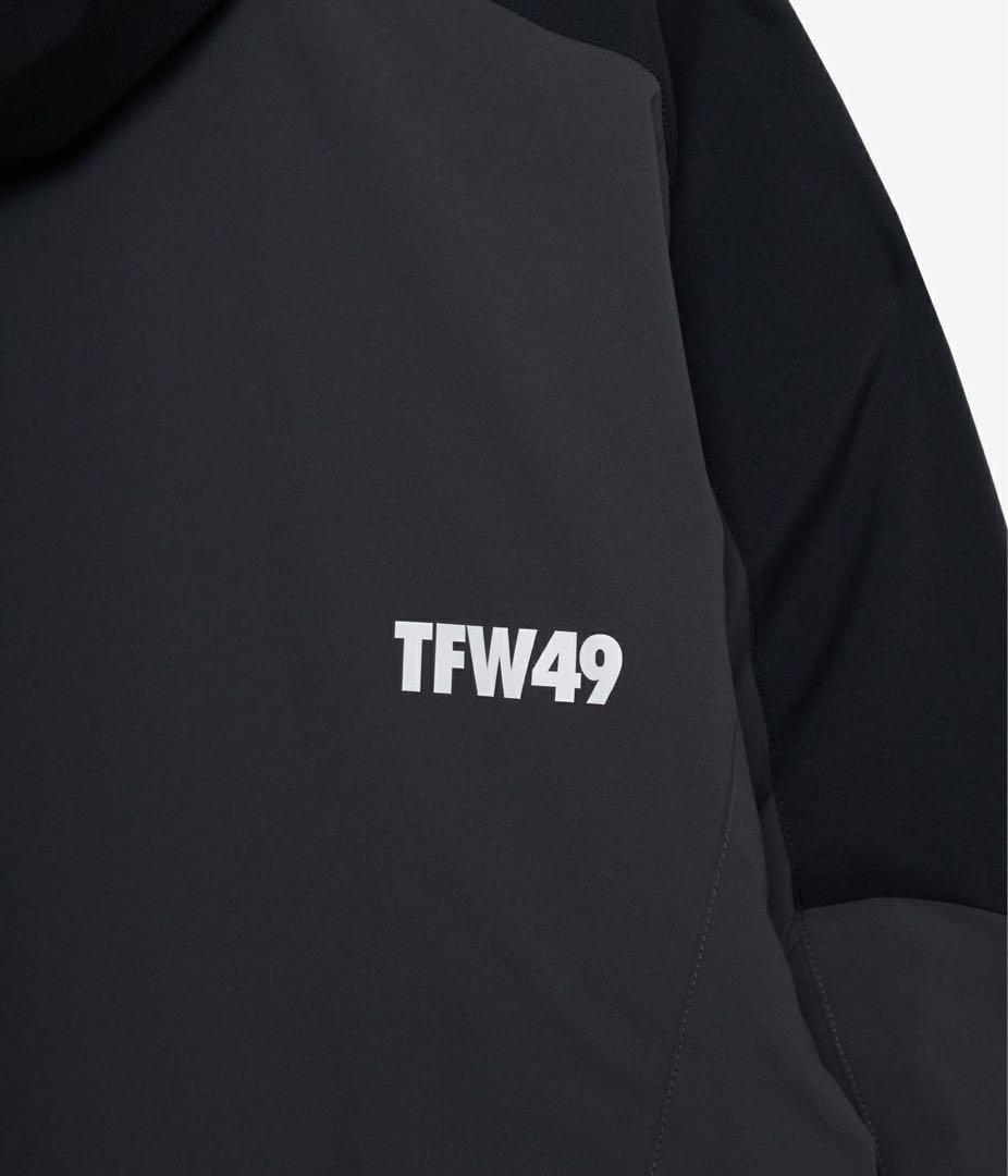 新品タグ付き⭐️TFW49⭐️ナイロン裏ボア⭐️ ブラック✖️チャコール⭐️完売品