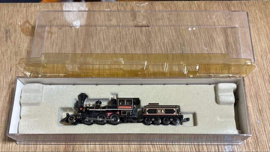 nゲージ マイクロエース　7100形　蒸気機関車　義経号　客車2両セット付