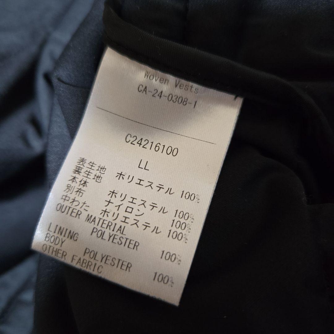 キャロエイブラック キルティング ベスト LLサイズ