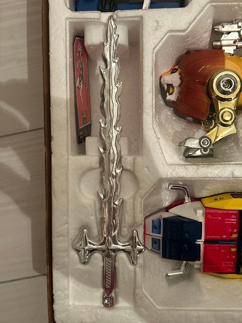 【当時品】世界の超合金 未来ロボ ダルタニアス 未来合体 ポピー