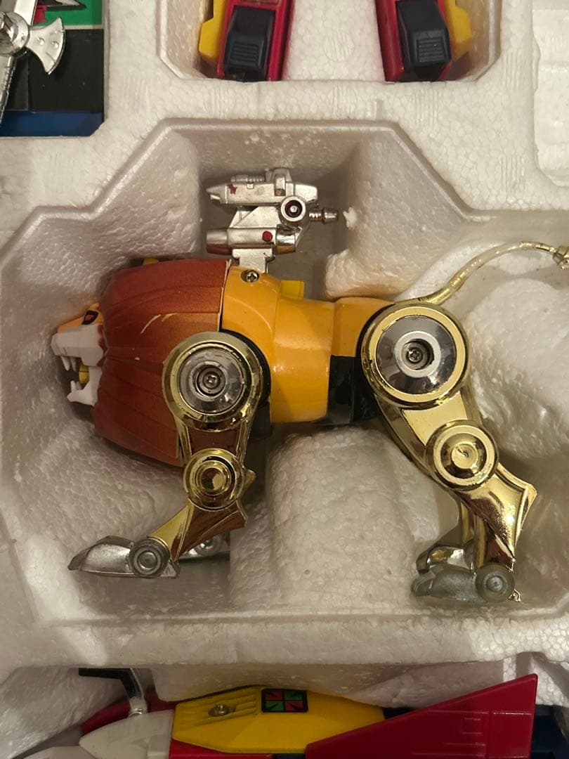 【当時品】世界の超合金 未来ロボ ダルタニアス 未来合体 ポピー