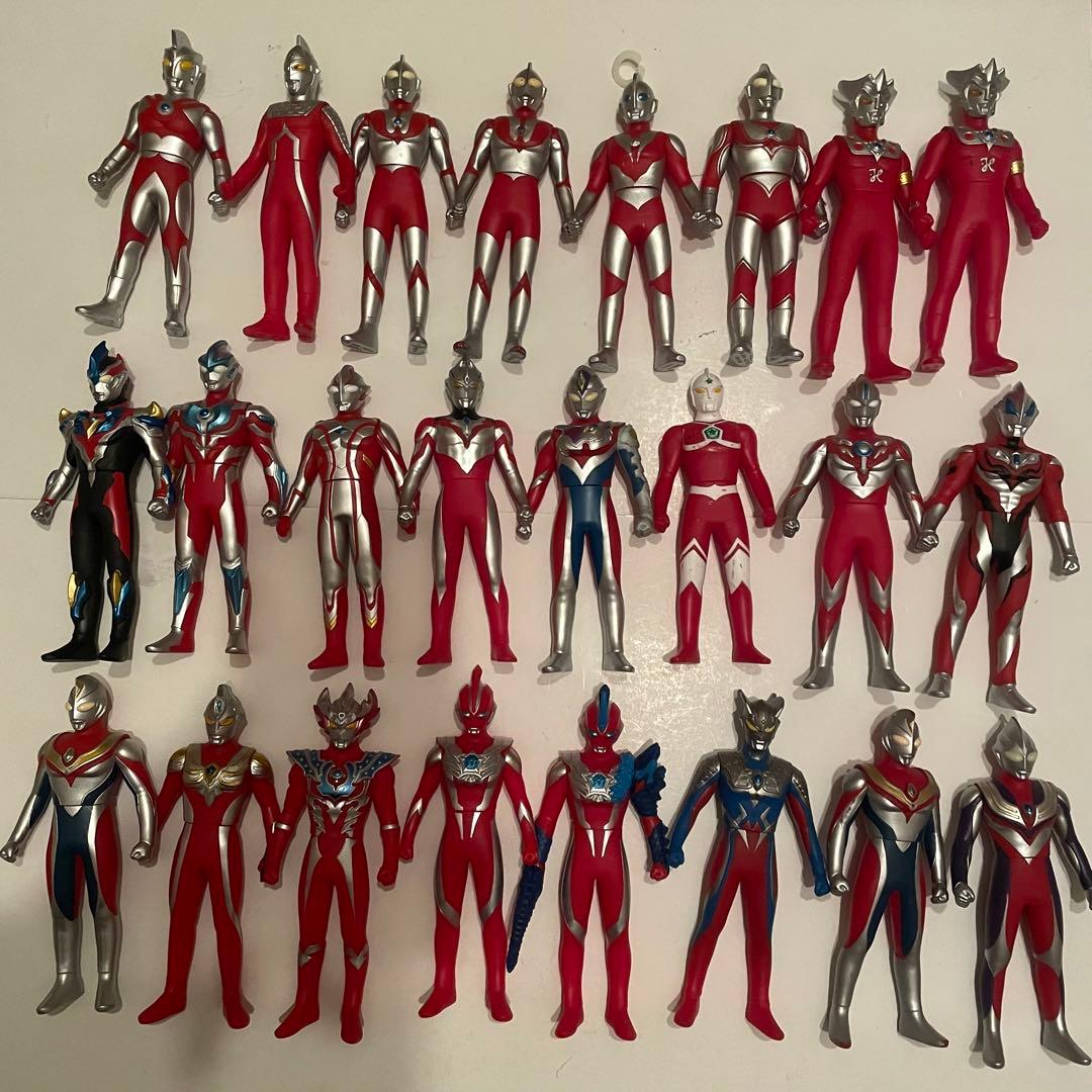 ウルトラマン&ウルトラ怪獣 ゴジラ ソフビ 80体 まとめ売り