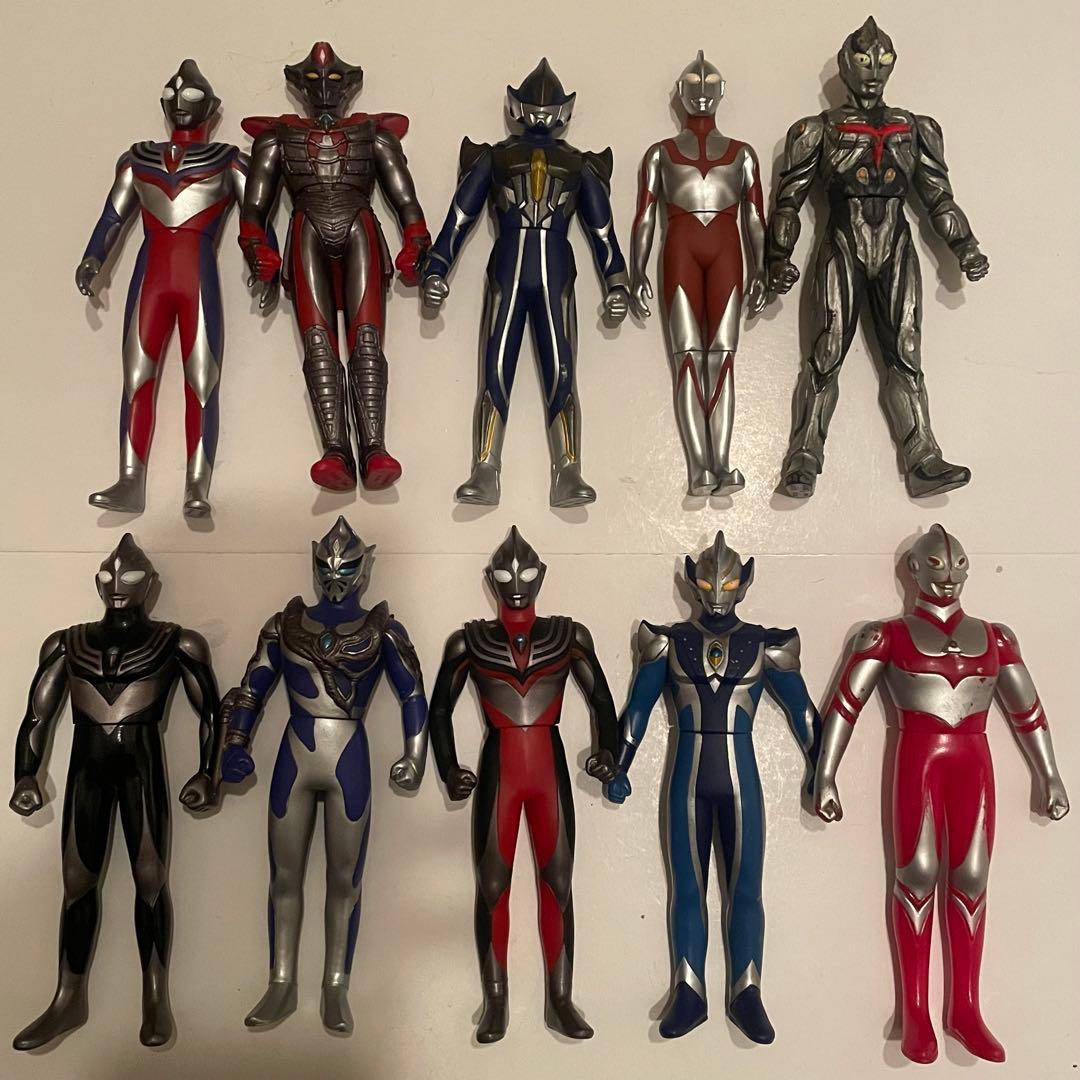 ウルトラマン&ウルトラ怪獣 ゴジラ ソフビ 80体 まとめ売り