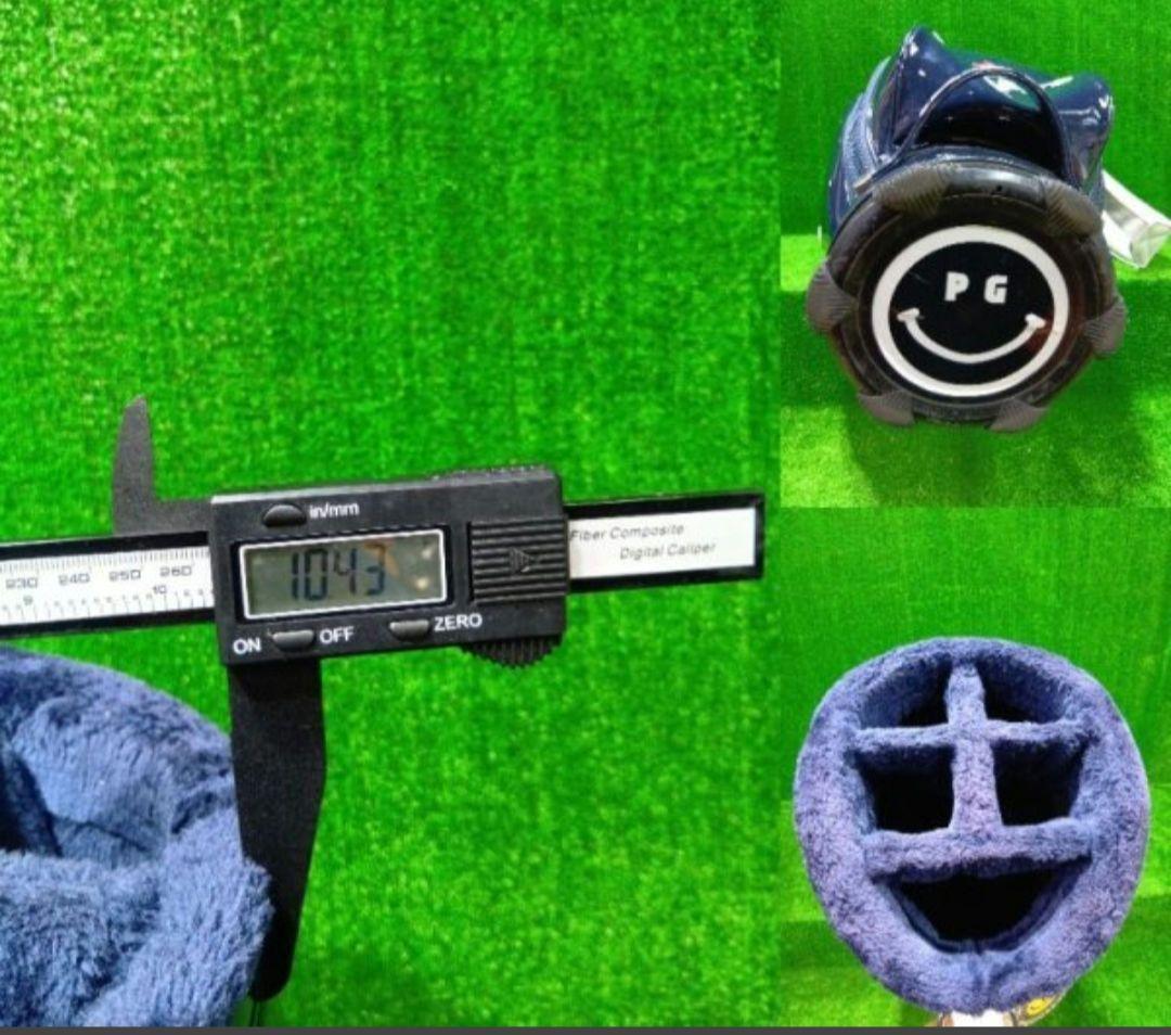 パーリーゲイツ 「超人気商品」 エナメル/キャディバッグ フードカバー付