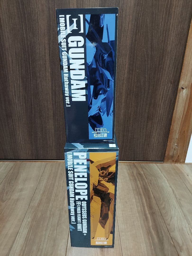 バンダイROBOT魂 Ξガンダム　ペーネロペー閃光のハサウェイVer2点セット