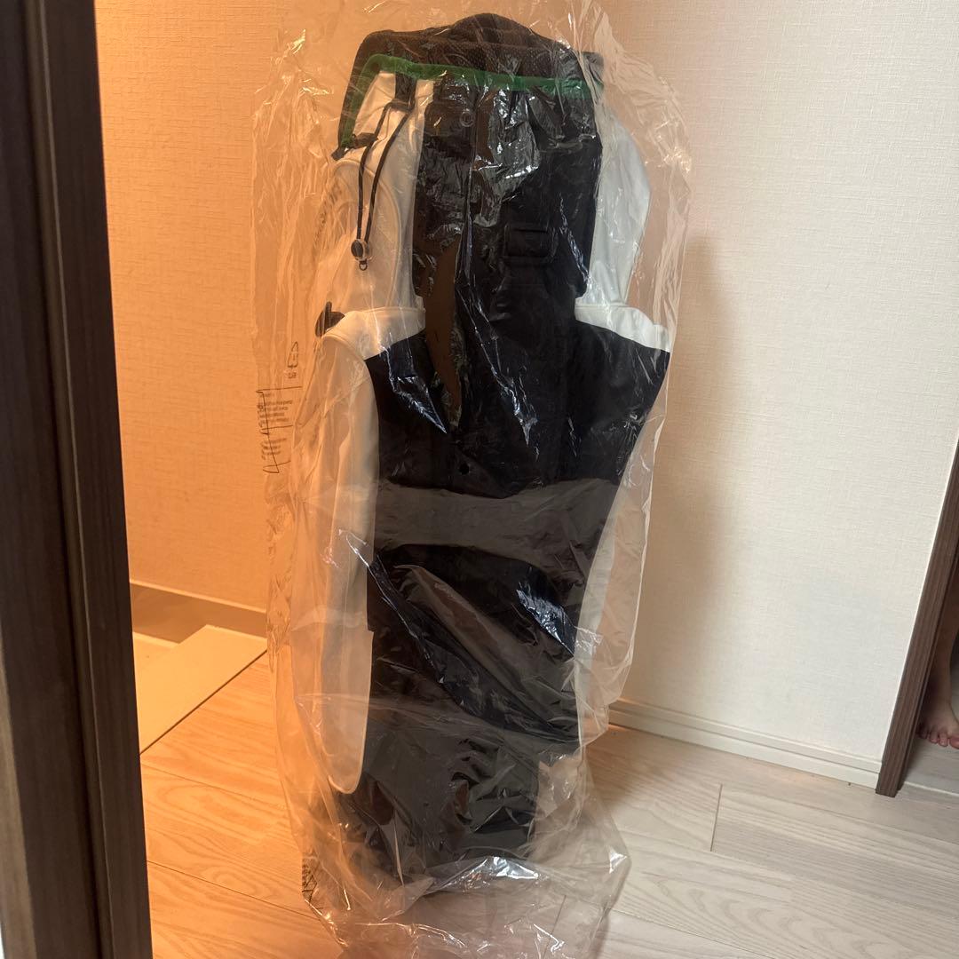 未使用品 Golfsport キャディバッグ 防水 ホワイト/グリーン