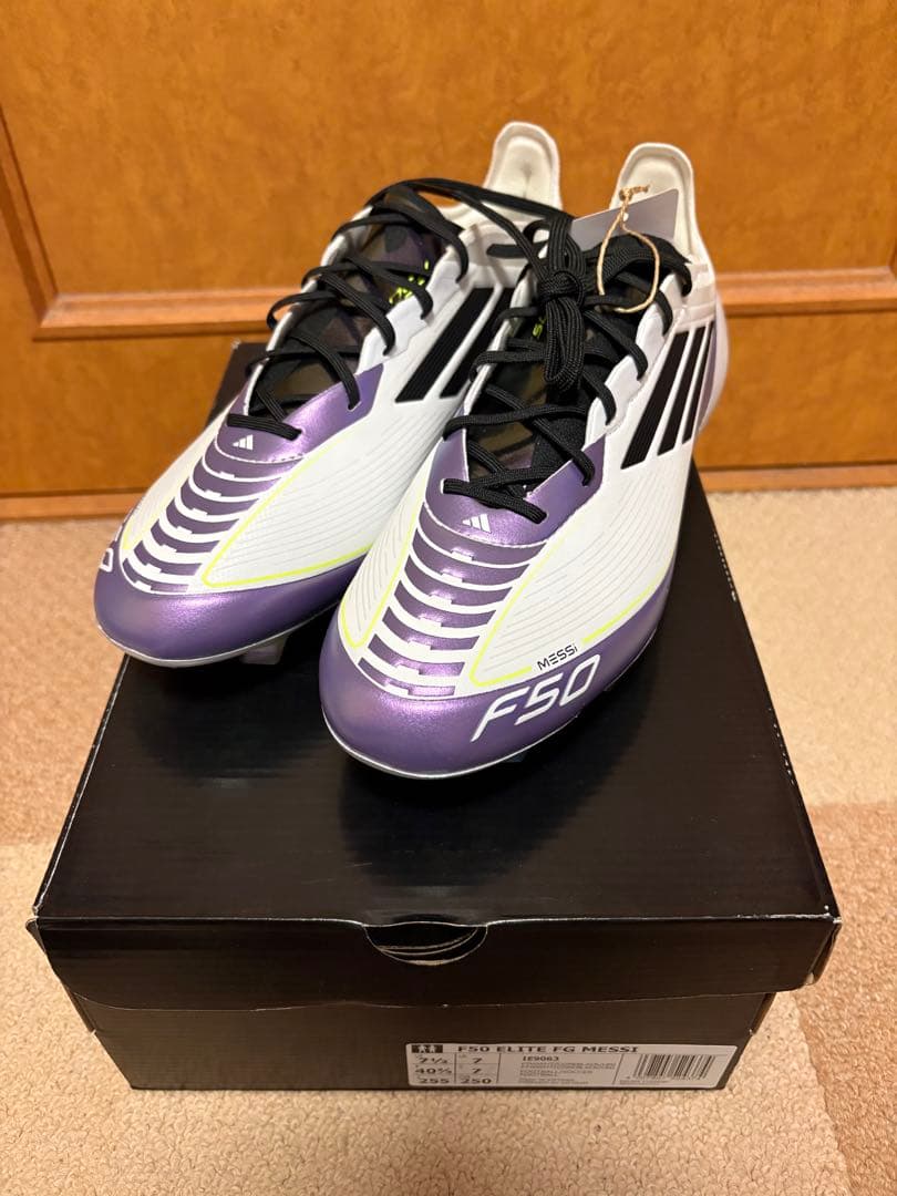 アディダス　F50エリート　メッシ　25.5cm
