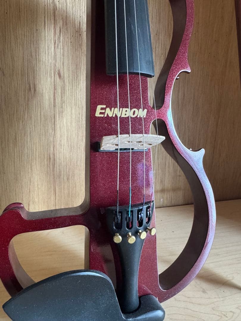 a*l様 Ennbom エレクトリックビオラ 赤色 ケース付き