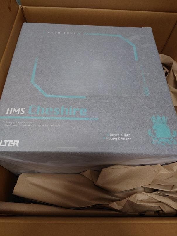 アズールレーン チェシャー 1/7 フィギュア A2クリアポスター付き