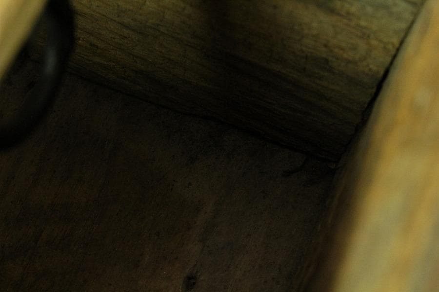 茶道具 古民具 舟板 吊瓶 花器(K-YB310)