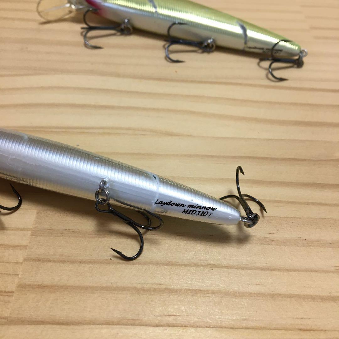 ルアー8個セット（ルドラ、レイダウンミノー他）