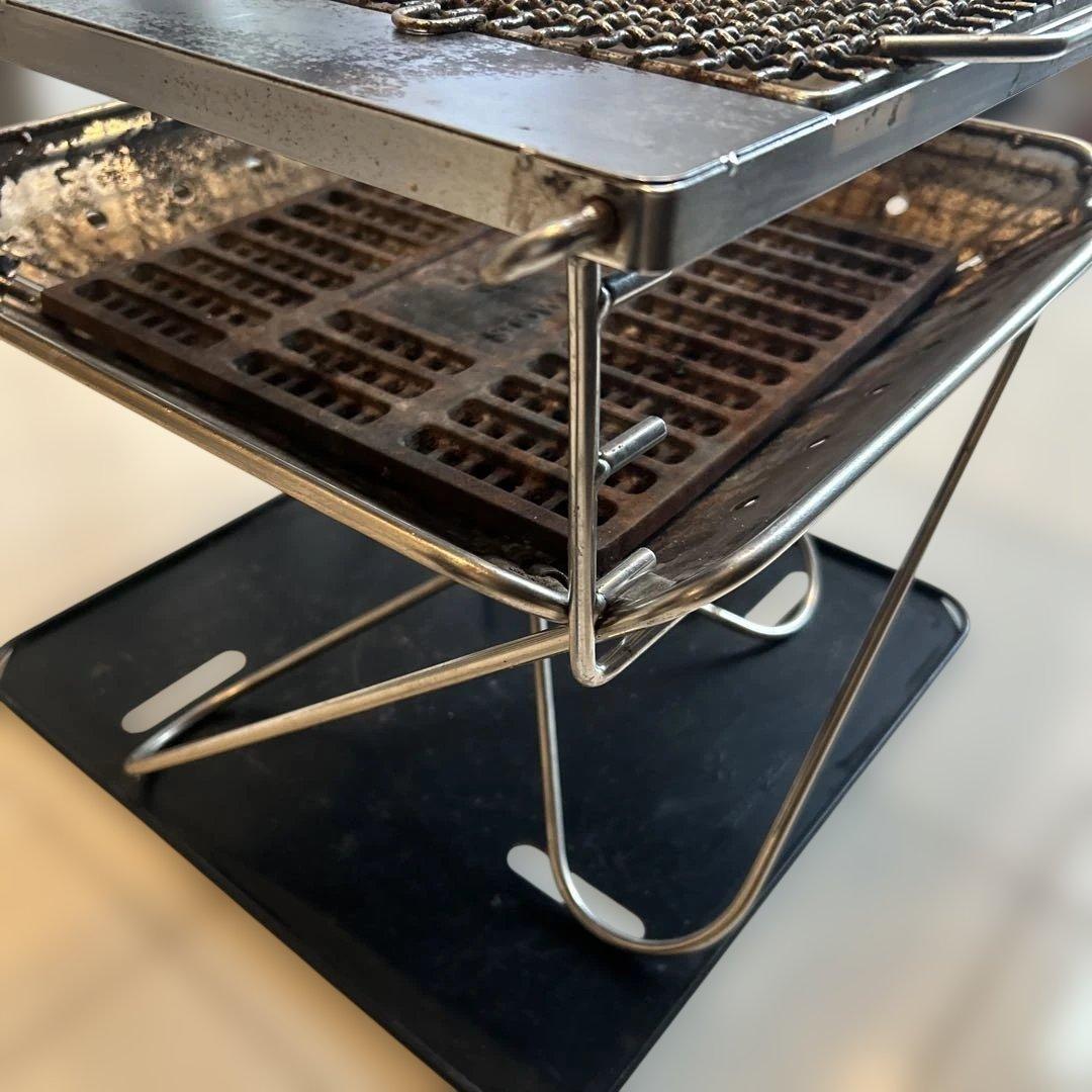  peak 焚火台Lスタートセット➕網焼き台