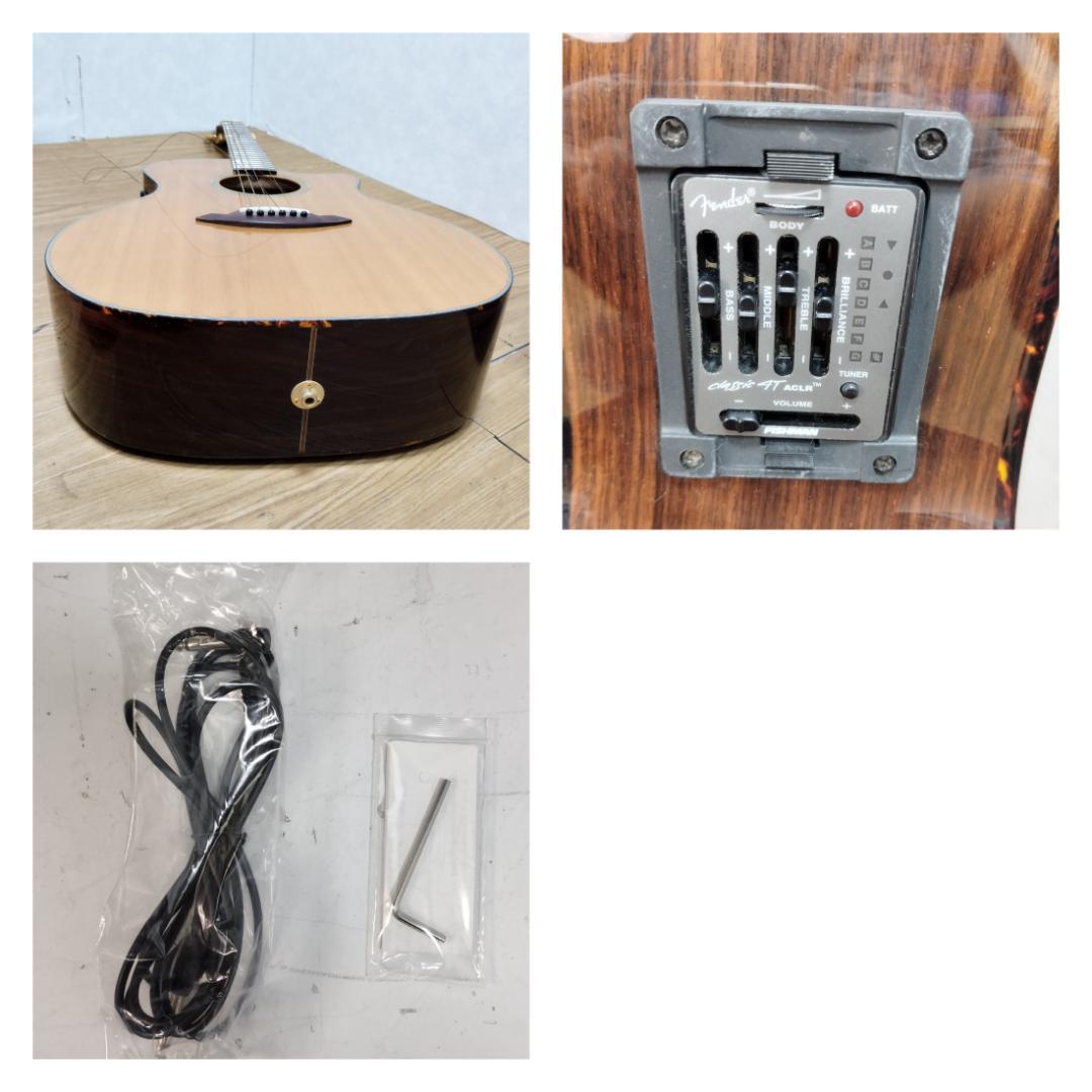 Y♢601 Fender エレアコギター G-45SCE NAT ハードケース付