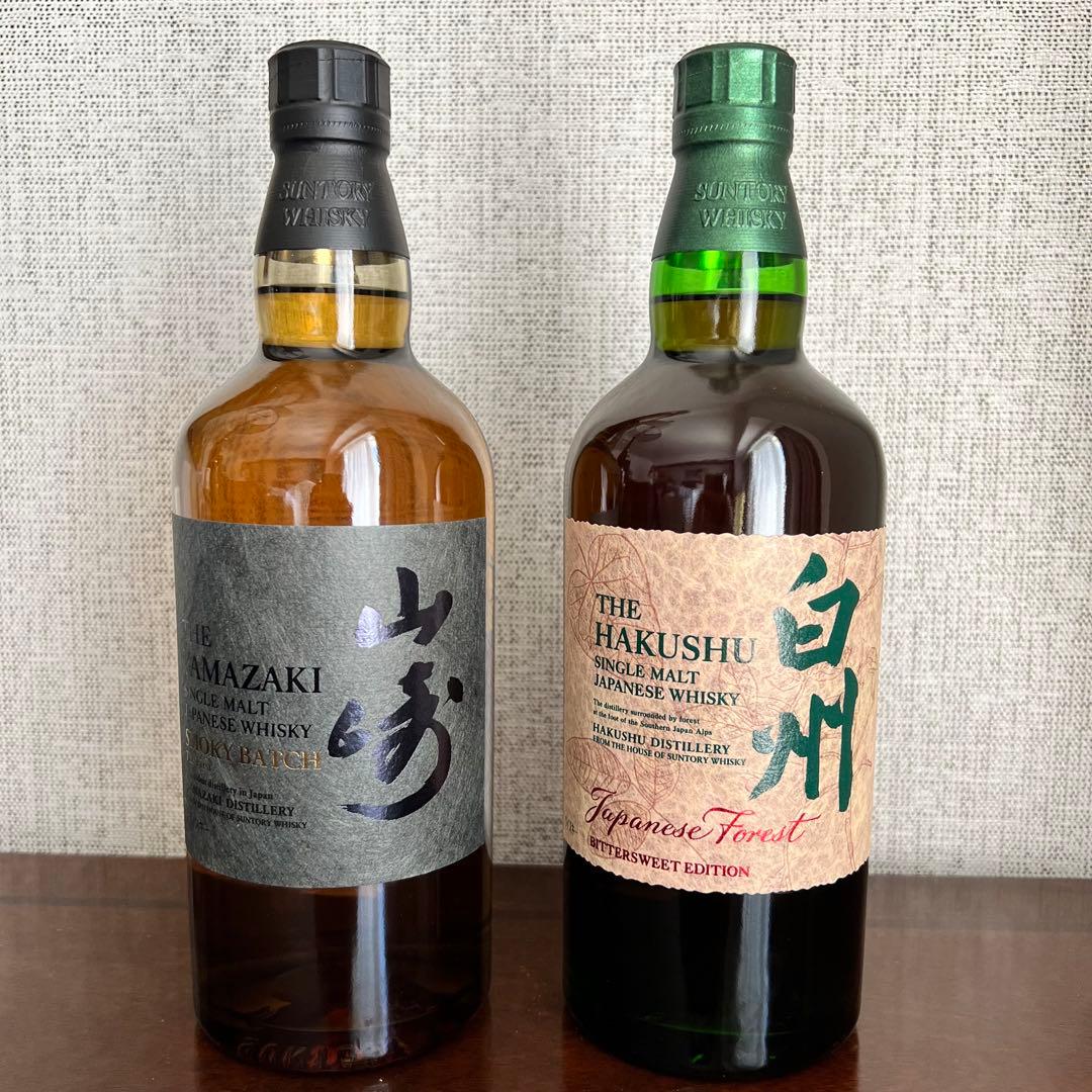山崎 SMOKY BATCHセカンド&白州Japanese Forest