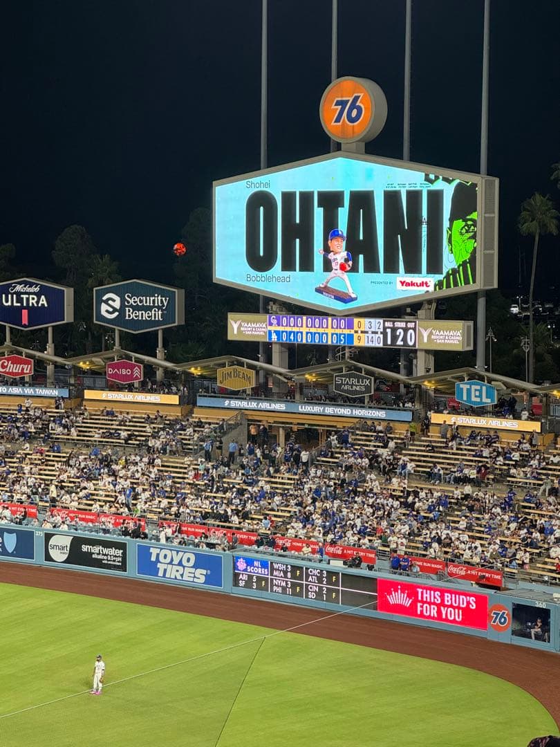 大谷翔平 ボブルヘッド ドジャース 来場者限定 ロサンゼルス 2