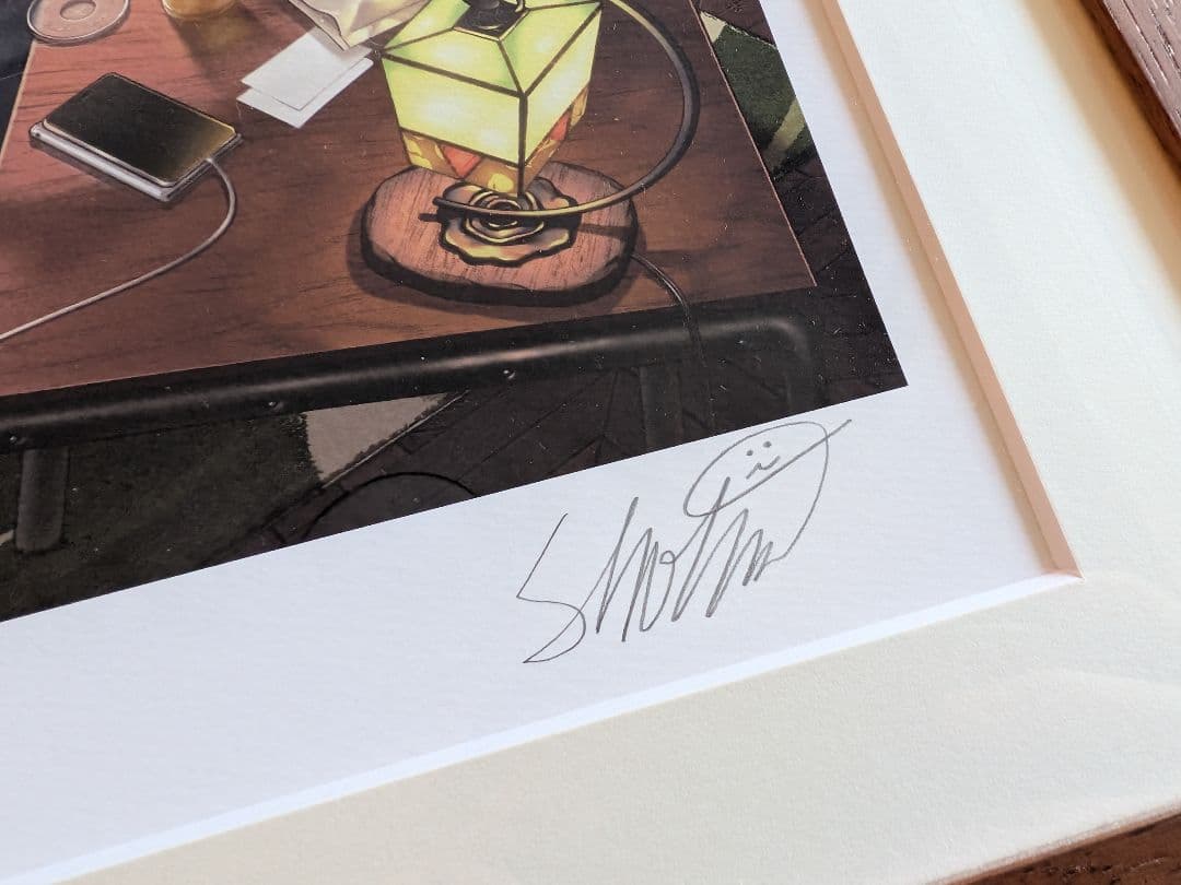 【美品】NEWGAME　ニューゲーム　アートグラフ　直筆サイン入り