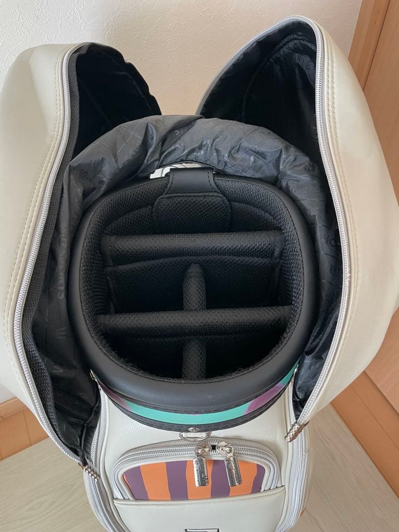 M-U SPORTS キャディバッグ ホワイト