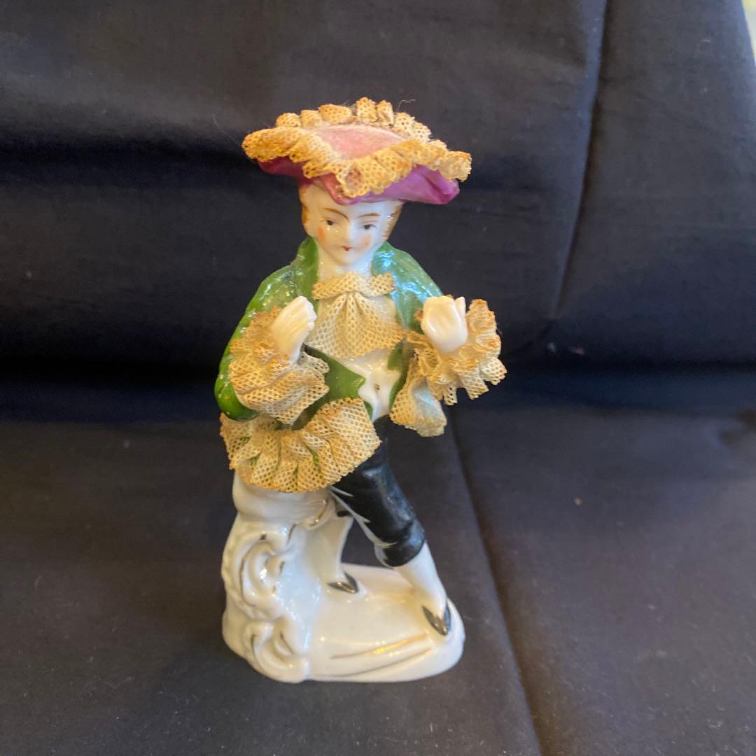 フランスアンティーク　レースドール