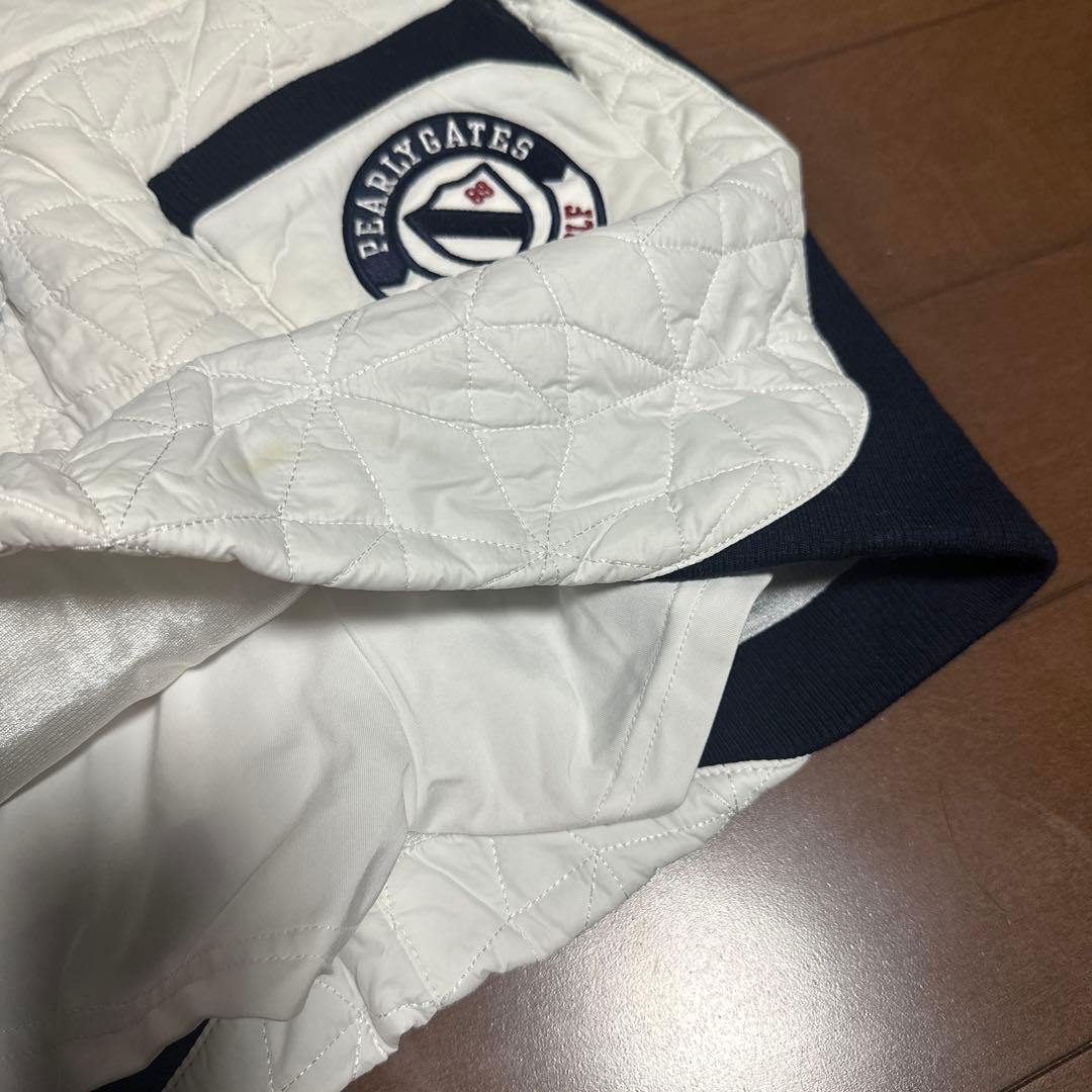 レア\"PEARLY GATES 韓国　スカートとダウンベストセット サイズ0