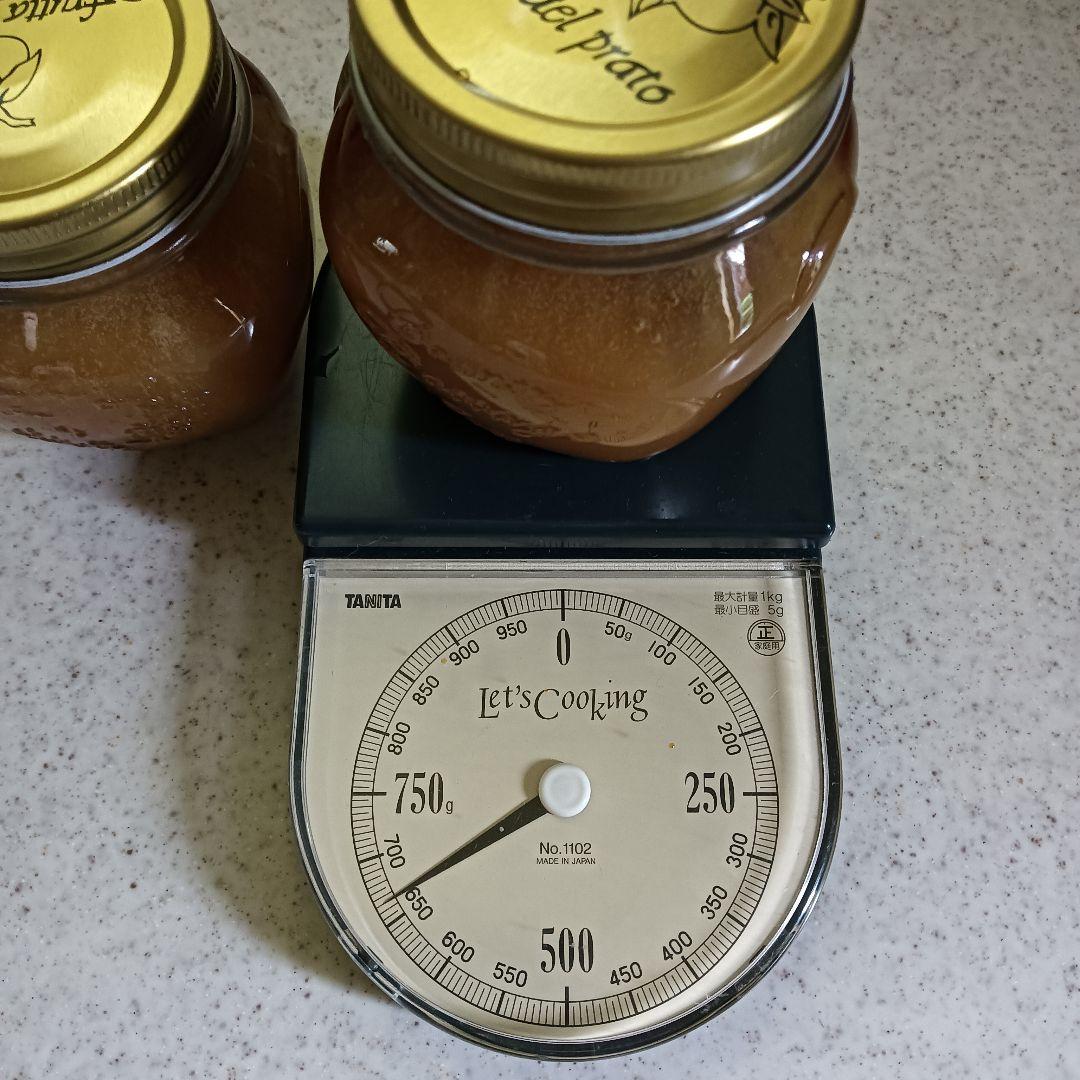 日本蜜蜂ハチミツ880g採れたて垂れ蜜