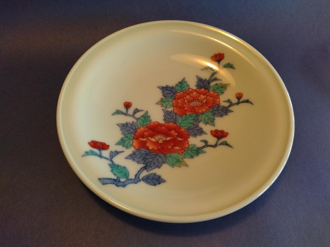 十三代今泉今右衛門絵皿