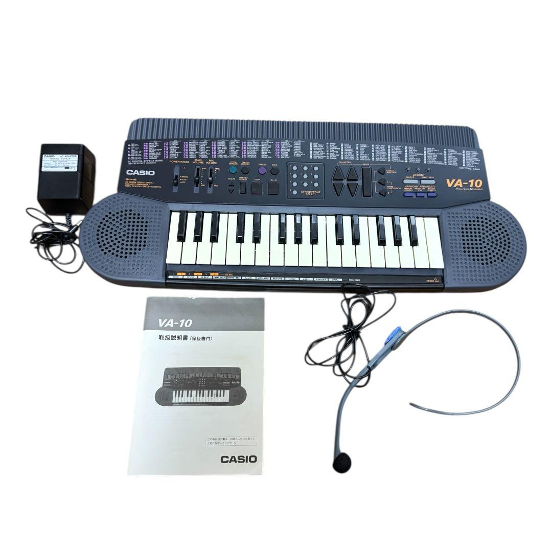 【美品】CASIO カシオ VA-10 キーボード 当時物 動作OK