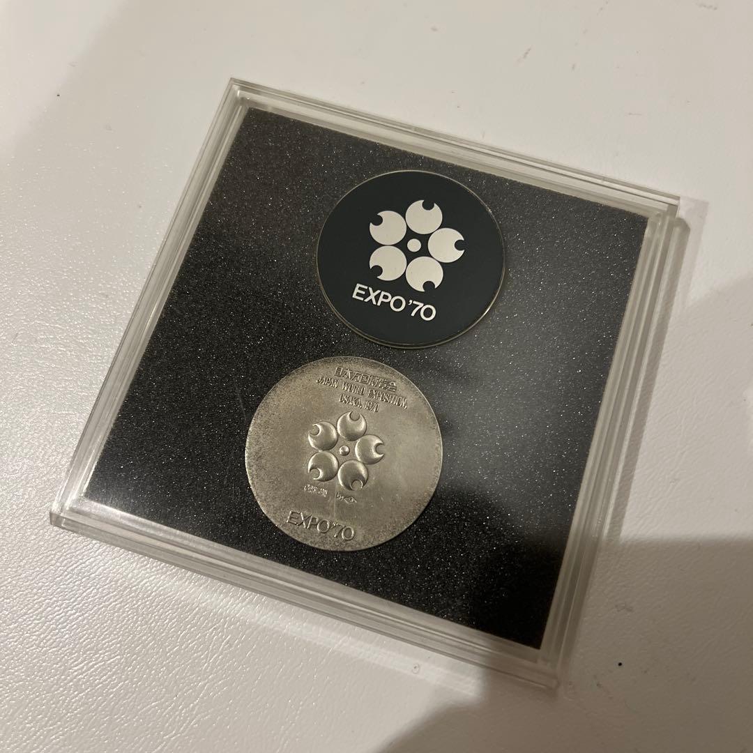 日本万国博覧会記念メダル EXPO'70 銀メダル 銀製 シルバー