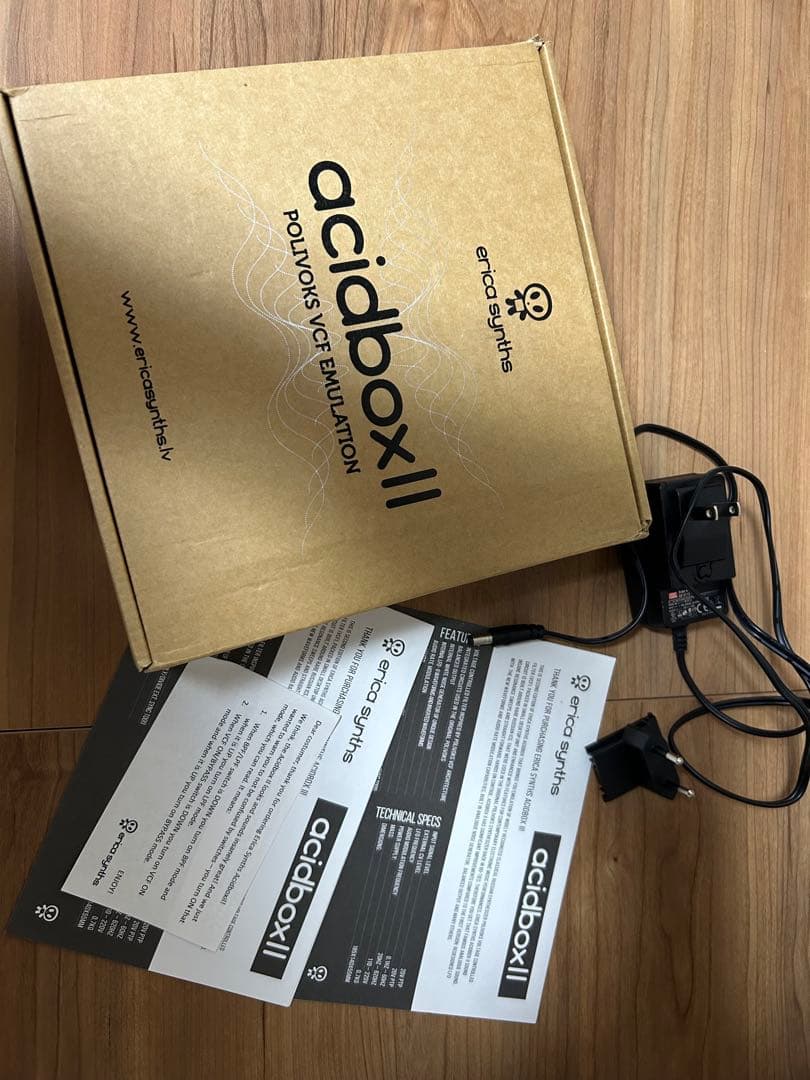 Erica synths acidbox II エフェクター