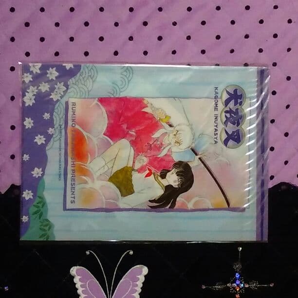 犬夜叉・クリアファイルとグッズ