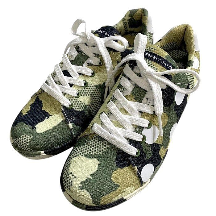 パーリーゲイツ ゴルフ 迷彩 ソフトスパイク ゴルフシューズ 定3.5万 24