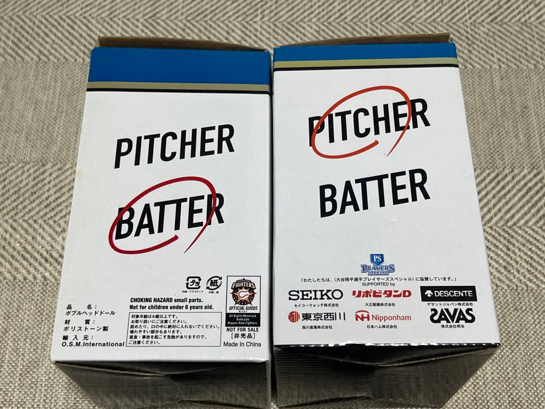 北海道日本ハムファイターズ 大谷翔平 ボブルヘッドドール フィギュア 投手 打者