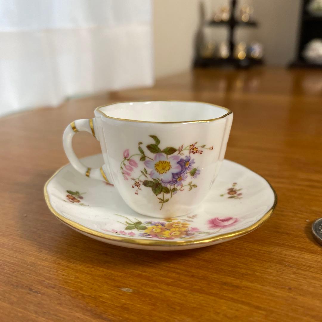 ロイヤルクラウンダービー ダービー ポジー　ミニチュア　ティーセット