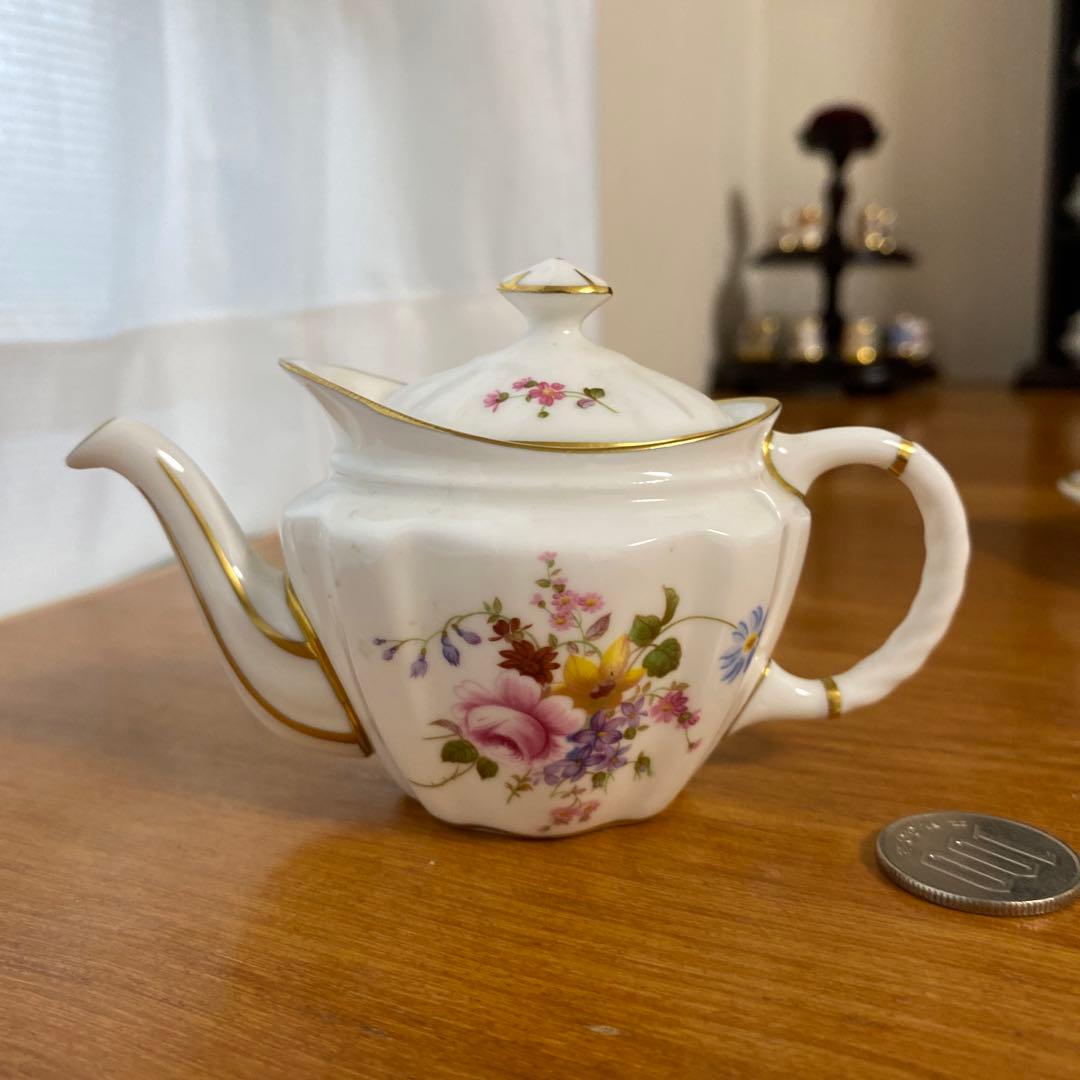 ロイヤルクラウンダービー ダービー ポジー　ミニチュア　ティーセット