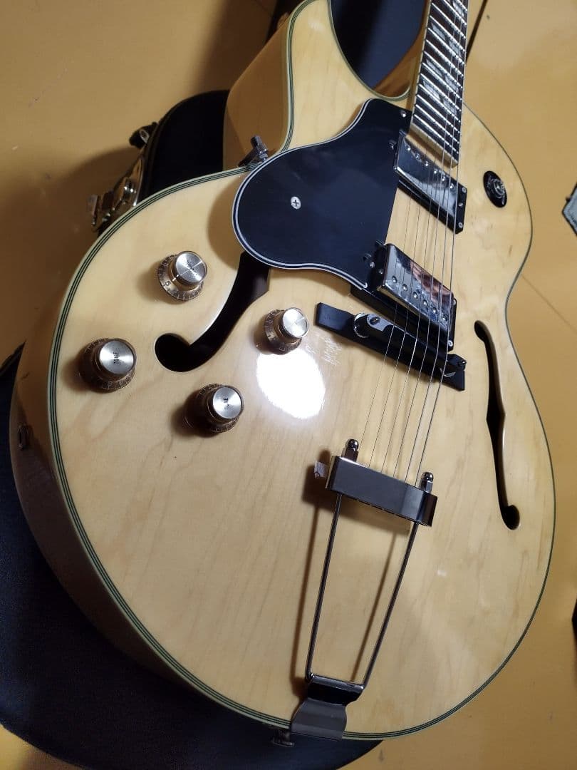 トーカイ　フルアコ　ES-175　ハードケース　レフティ　希少　右用ナットおまけ