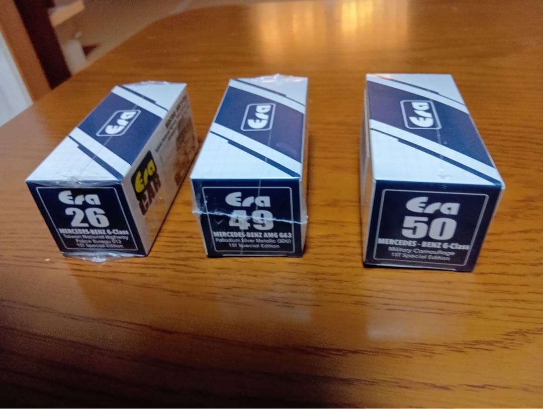 【3台セット】Era CAR エラカー　メルセデス　ベンツ　1/64