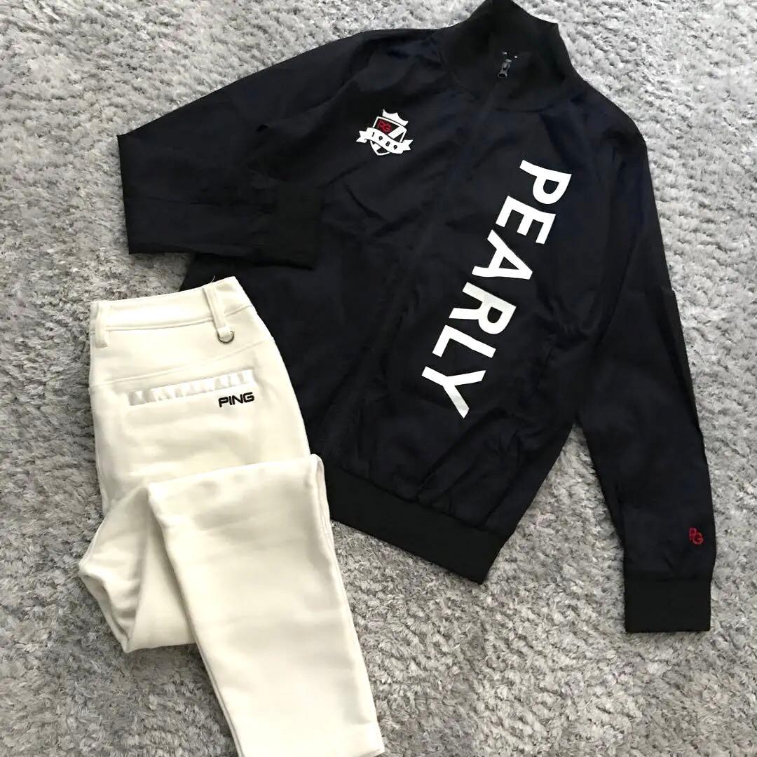 PEARLY GATES ブルゾン　アウター　PING 裏起毛パンツ　2点セット