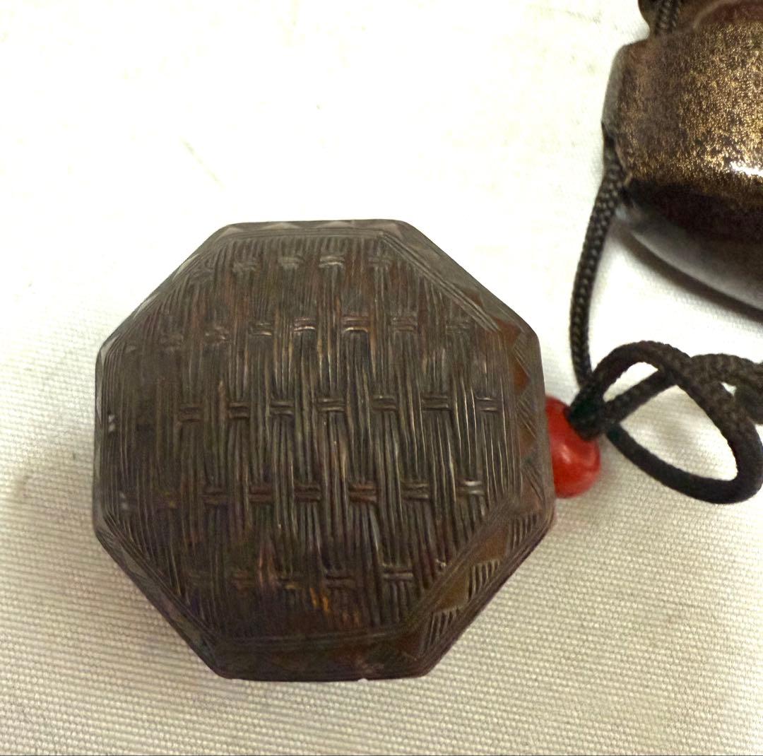 印籠　根付あり