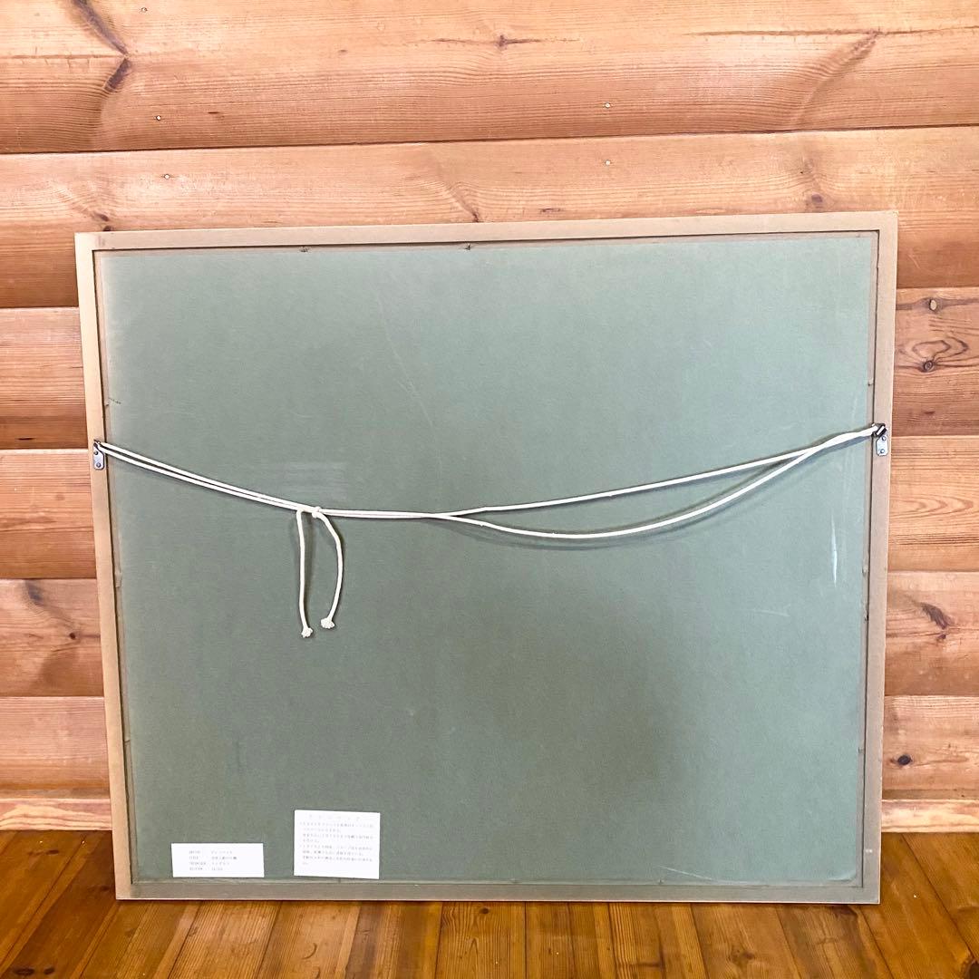 アレンバック リトグラフ 花咲く庭の片隅 14/200