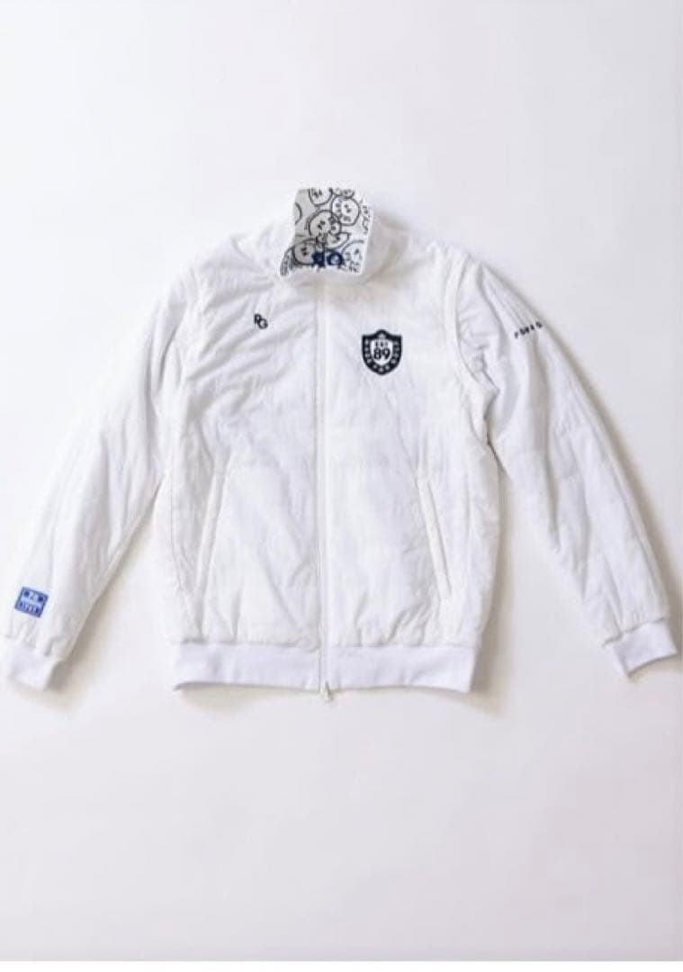 美品　定価6万　パーリーゲイツ リバーシブル 4way中綿ブルゾン ニコちゃんＳ