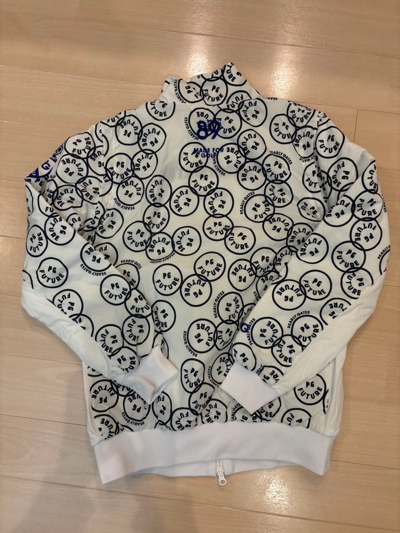 美品　定価6万　パーリーゲイツ リバーシブル 4way中綿ブルゾン ニコちゃんＳ