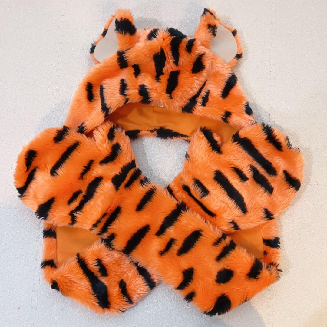 マフラーファンキャップ　チェシャ猫　ティガー　101匹わんちゃん　3点セット